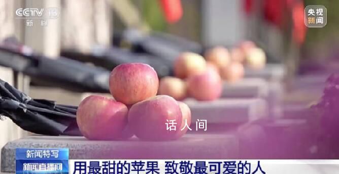 沈阳市民带1800个苹果祭扫英烈 山河无恙英魂安息