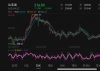 比亚迪旗下多款车型降价促销 股价跌至一年半以来的最低点