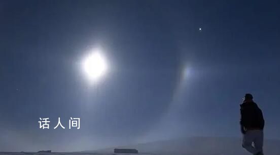 男子在零下30度内蒙古拍到幻月环 幻月环是一种大气现象