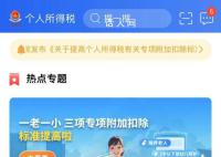 个税专项附加扣除信息确认开始 今年一老一小三项专项附加扣除标准有所提高