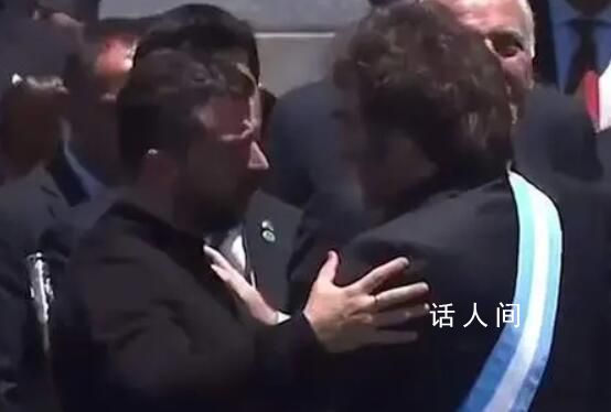 泽连斯基现身阿根廷总统就职仪式 与哈维尔·米莱热烈相拥