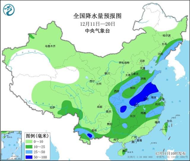 北方多地气温将接近历史同期最低 中东部有大范围低温雨雪天气