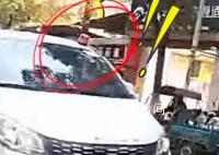 男子网购警灯装私家车:想“拉风”