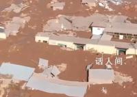 地震后村庄遭砂涌:泥浆浪头高3米