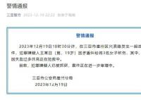 海南19岁男子砍伤3名女子 已被抓获