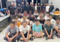 30名中国人因非法务工在泰国被捕 上述人员均持护照合法入境泰国