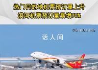 漠河机票预订量暴增70% 热门目的地机票预订量上升