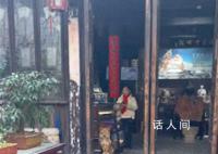 狗狗在店门口摇头晃脑招揽客人 只要你跟它对视一眼它就有办法让你进店购物