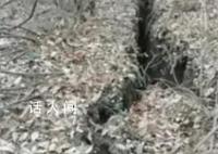 镇雄村民:当地山体曾出现裂缝