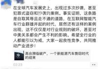 贾跃亭评高合汽车:行业耻辱